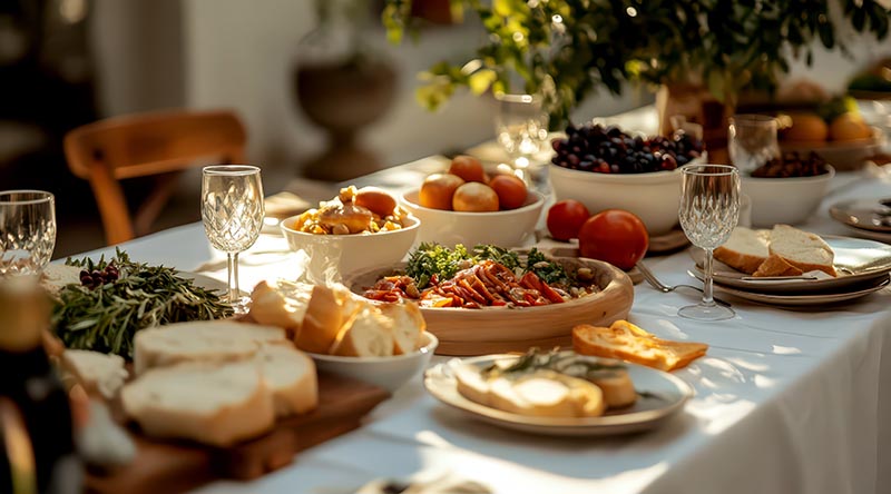 mediterrane ernährung: ein festmahl auch für ihr zahnfleisch